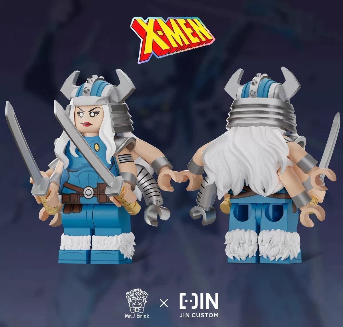 【JIN】Spiral (X‑Men '97) 螺旋女 (X 戰警 97) 스파이럴 (X‑맨 '97)【custom minifigures】