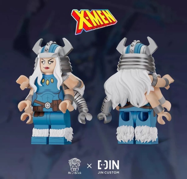 【JIN】Spiral (X‑Men '97) 螺旋女 (X 戰警 97) 스파이럴 (X‑맨 '97)【custom minifigures】