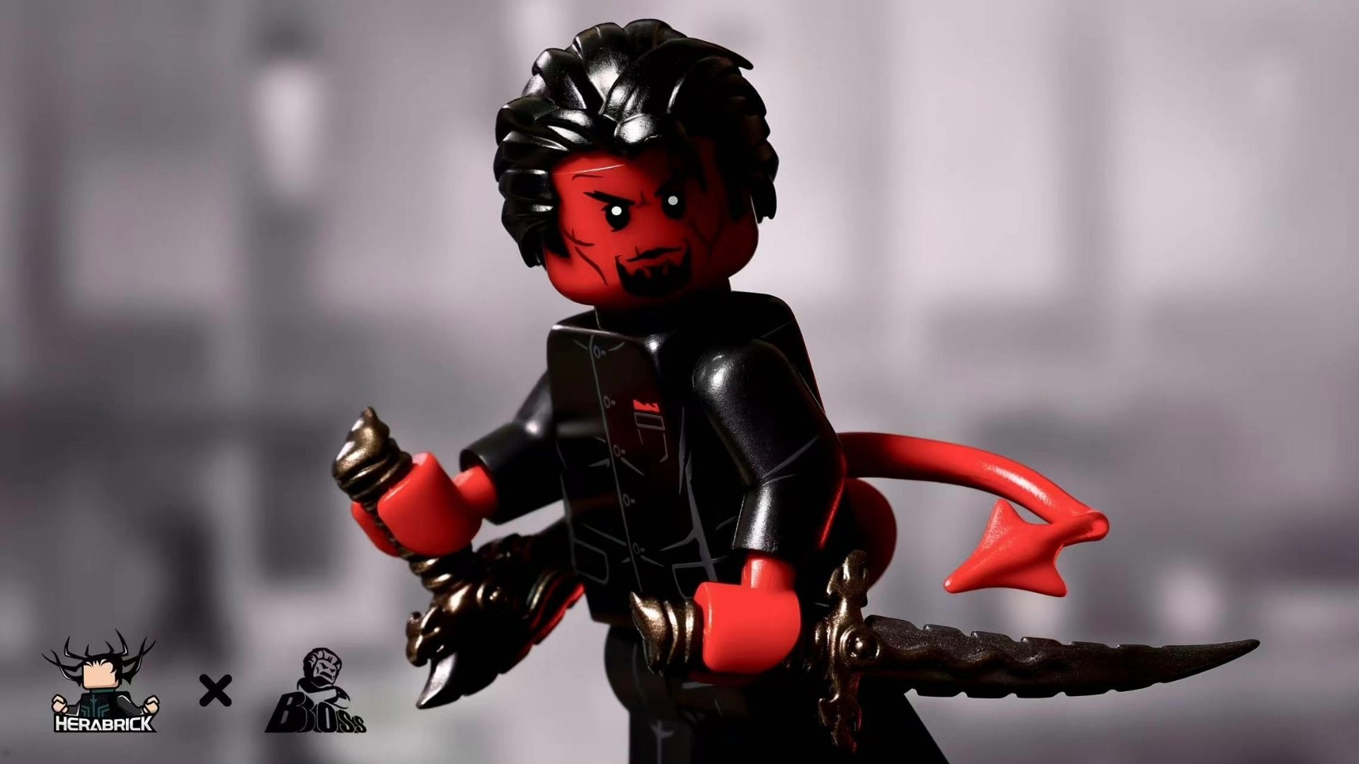 【Herabrick x Bosstoys】Azazel (X-Men: First Class) 紅魔鬼（X 戰警：第一戰） 아자젤 (엑스맨: 퍼스트 클래스)【custom minifigures】