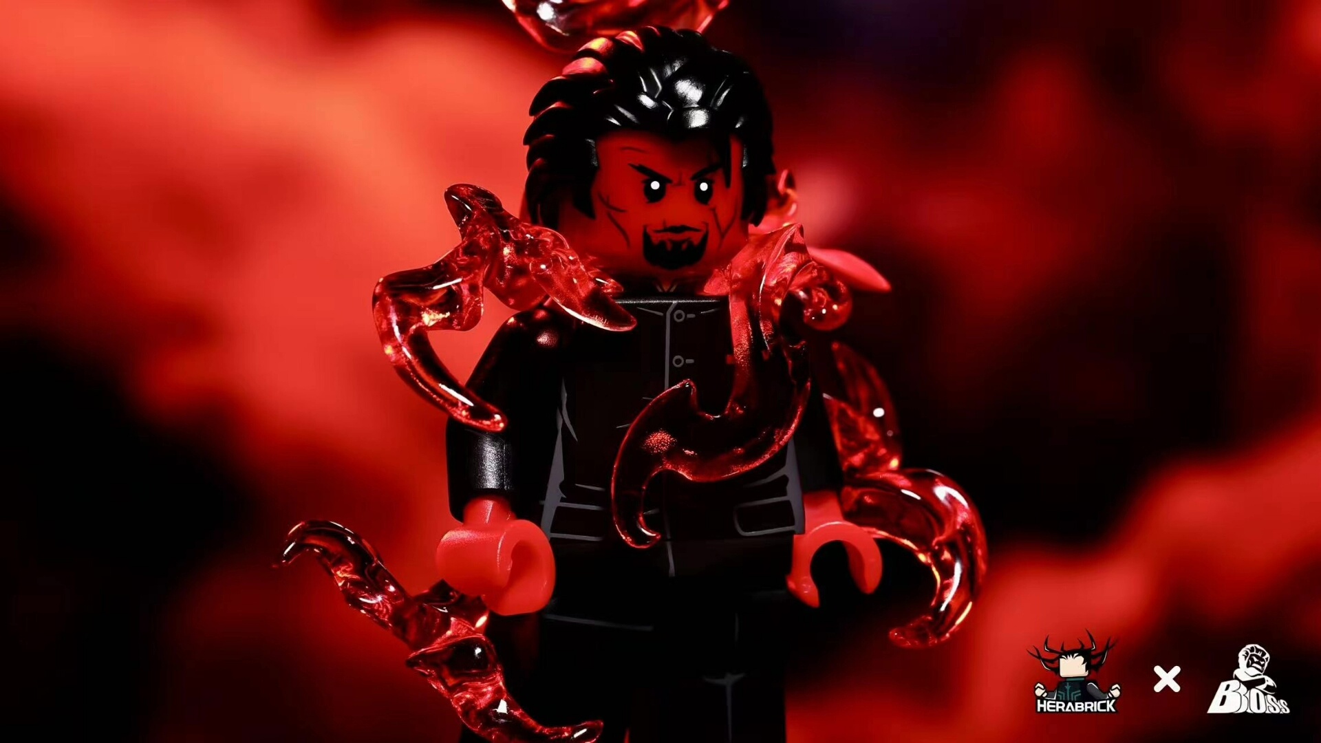【Herabrick x Bosstoys】Azazel (X-Men: First Class) 紅魔鬼（X 戰警：第一戰） 아자젤 (엑스맨: 퍼스트 클래스)【custom minifigures】