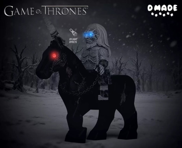【D Made】White Walker・Full Set (Game of Thrones) 異鬼・大套裝（權力的遊戲） 화이트 워커・풀 세트 (왕좌의 게임)【custom minifigures】