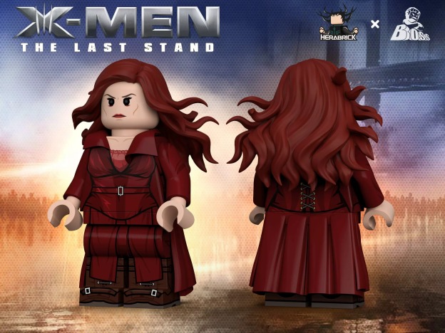【Herabrick x Boss Toys】X‑Men Phoenix・Jean Grey 鳳凰女・琴格雷 피닉스・진 그레이【custom minifigures】