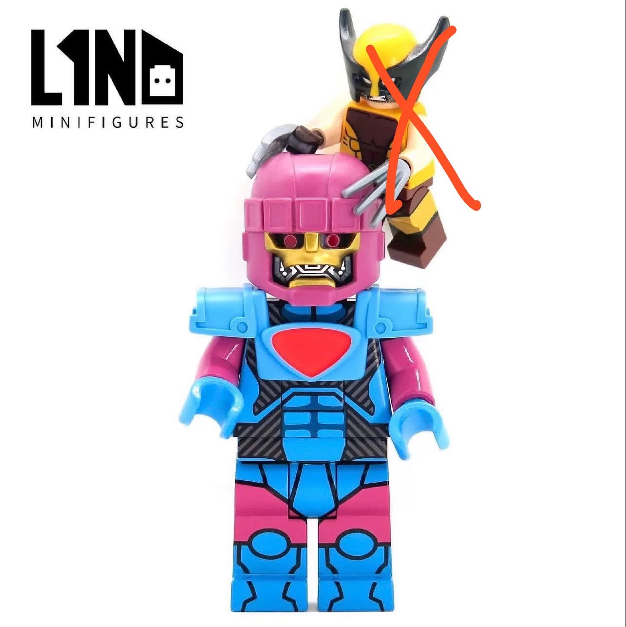【L1N6】X‑Men SENTINEL X 戰警 哨兵 X-맨 센티넬【custom minifigures】