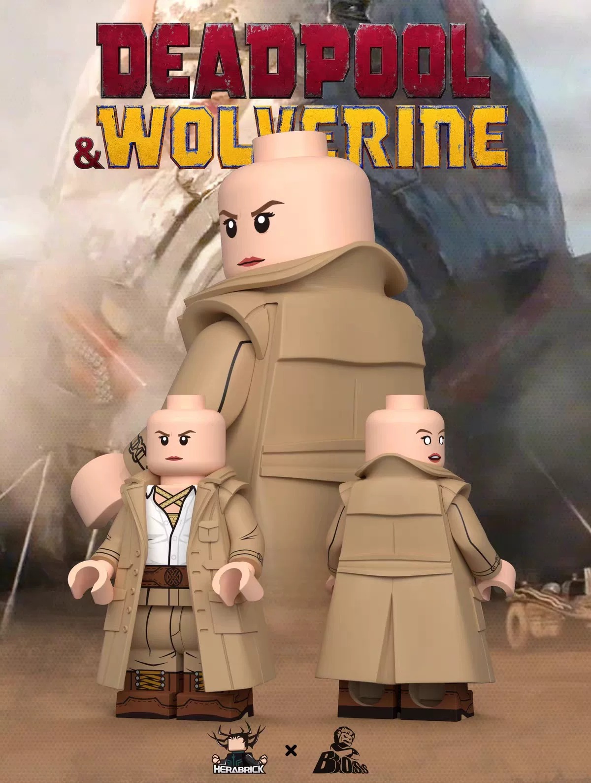 【Boss Toys】X-Men Cassandra Nova X 戰警 卡桑德拉・諾瓦 X-맨 카산드라 노바【custom minifigures】