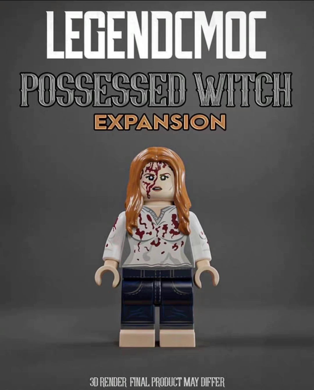 【LCM】Scarlet Witch (Wanda) 緋紅女巫（旺達） 스칼렛 위치 (완다)【custom minifigures】