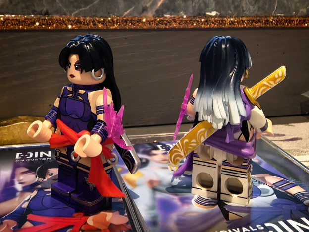 【JIN】Marvel Rivals Psylocke 爭鋒靈蝶 마블 라이벌즈 사이록【custom minifigures】