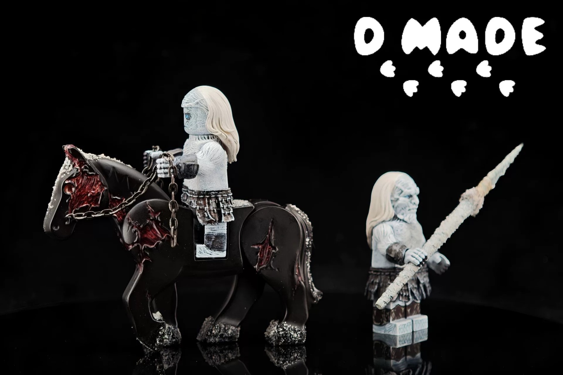 【D Made】White Walker・Full Set (Game of Thrones) 異鬼・大套裝（權力的遊戲） 화이트 워커・풀 세트 (왕좌의 게임)【custom minifigures】