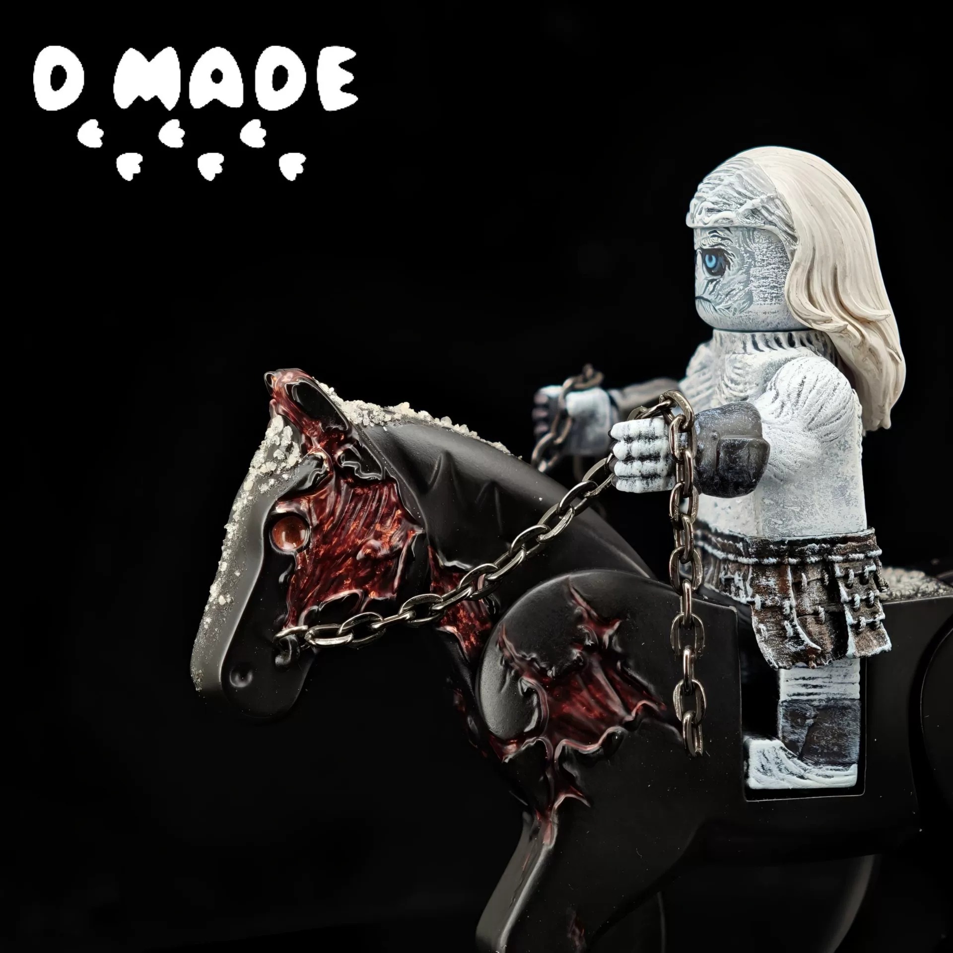 【D Made】White Walker・Full Set (Game of Thrones) 異鬼・大套裝（權力的遊戲） 화이트 워커・풀 세트 (왕좌의 게임)【custom minifigures】