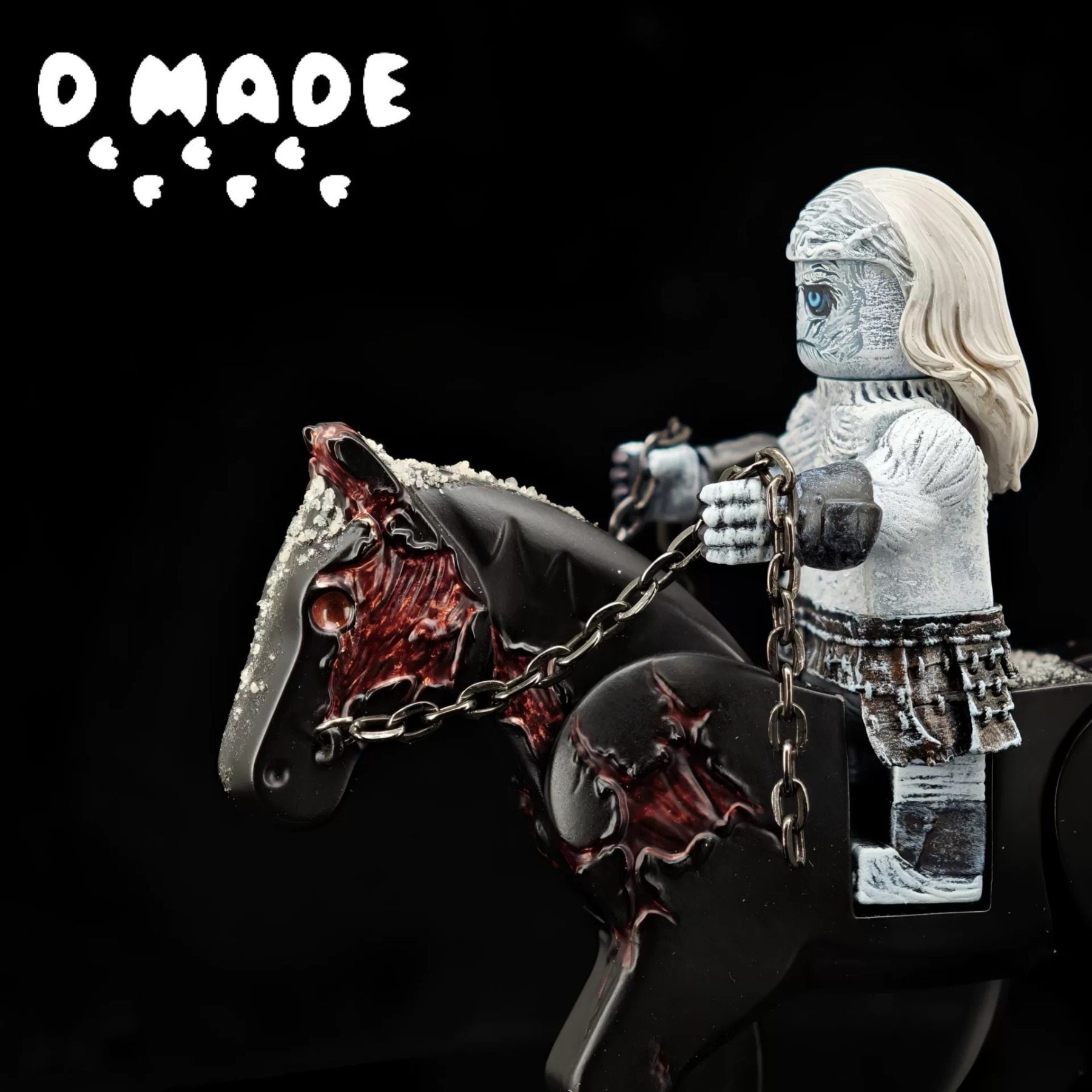 【D Made】White Walker・Full Set (Game of Thrones) 異鬼・大套裝（權力的遊戲） 화이트 워커・풀 세트 (왕좌의 게임)【custom minifigures】