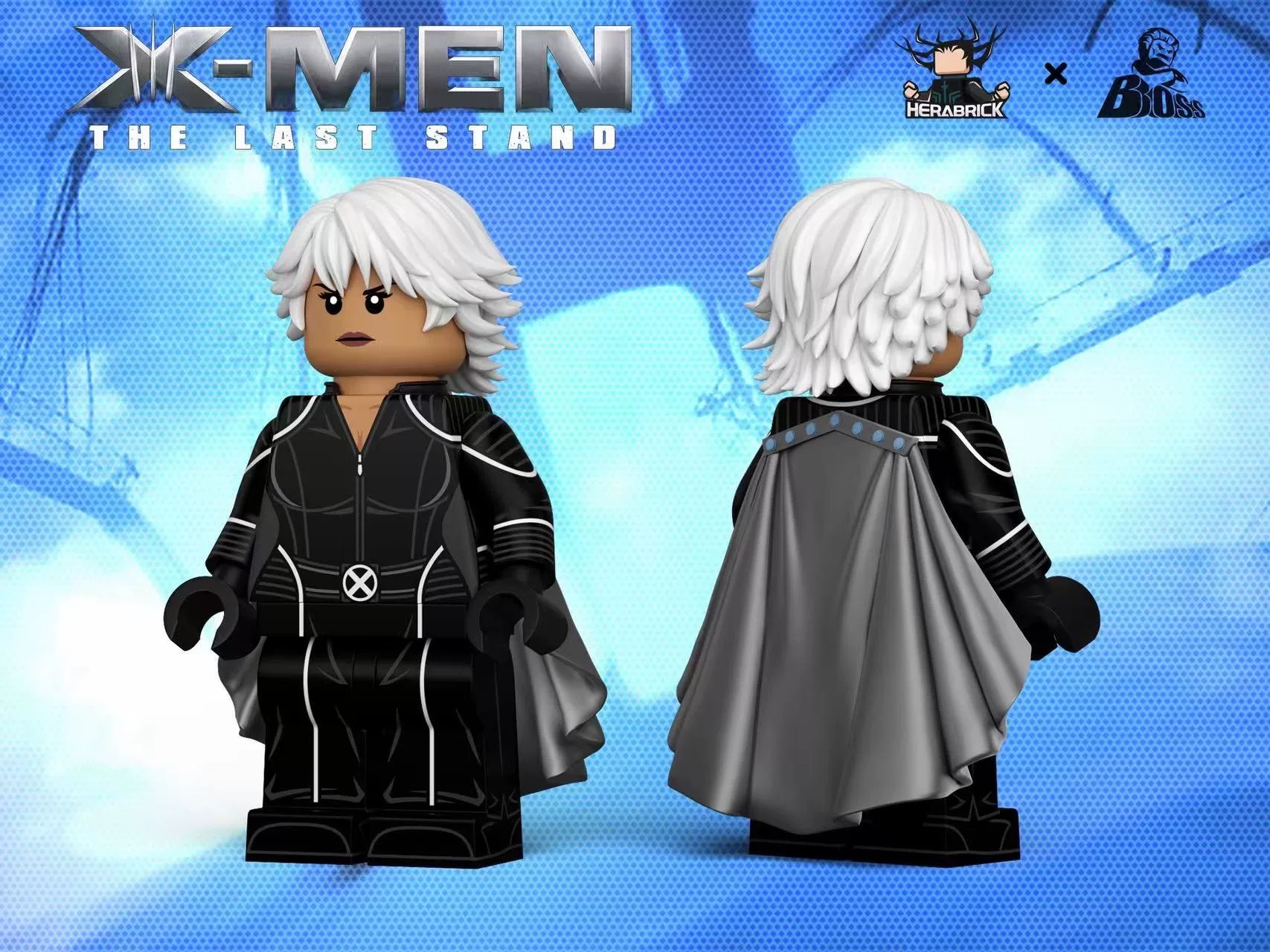 【Herabrick x Bosstoys】Storm (X-Men: The Last Stand) + Storm Base 暴風女（X 戰警 背水一戰）+ 暴風底座 스톰 (엑스맨: 최후의 전쟁) + 스톰 베이스【custom minifigures】