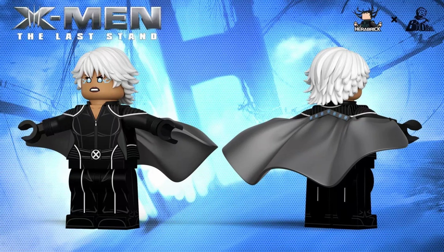 【Herabrick x Bosstoys】Storm (X-Men: The Last Stand) + Storm Base 暴風女（X 戰警 背水一戰）+ 暴風底座 스톰 (엑스맨: 최후의 전쟁) + 스톰 베이스【custom minifigures】