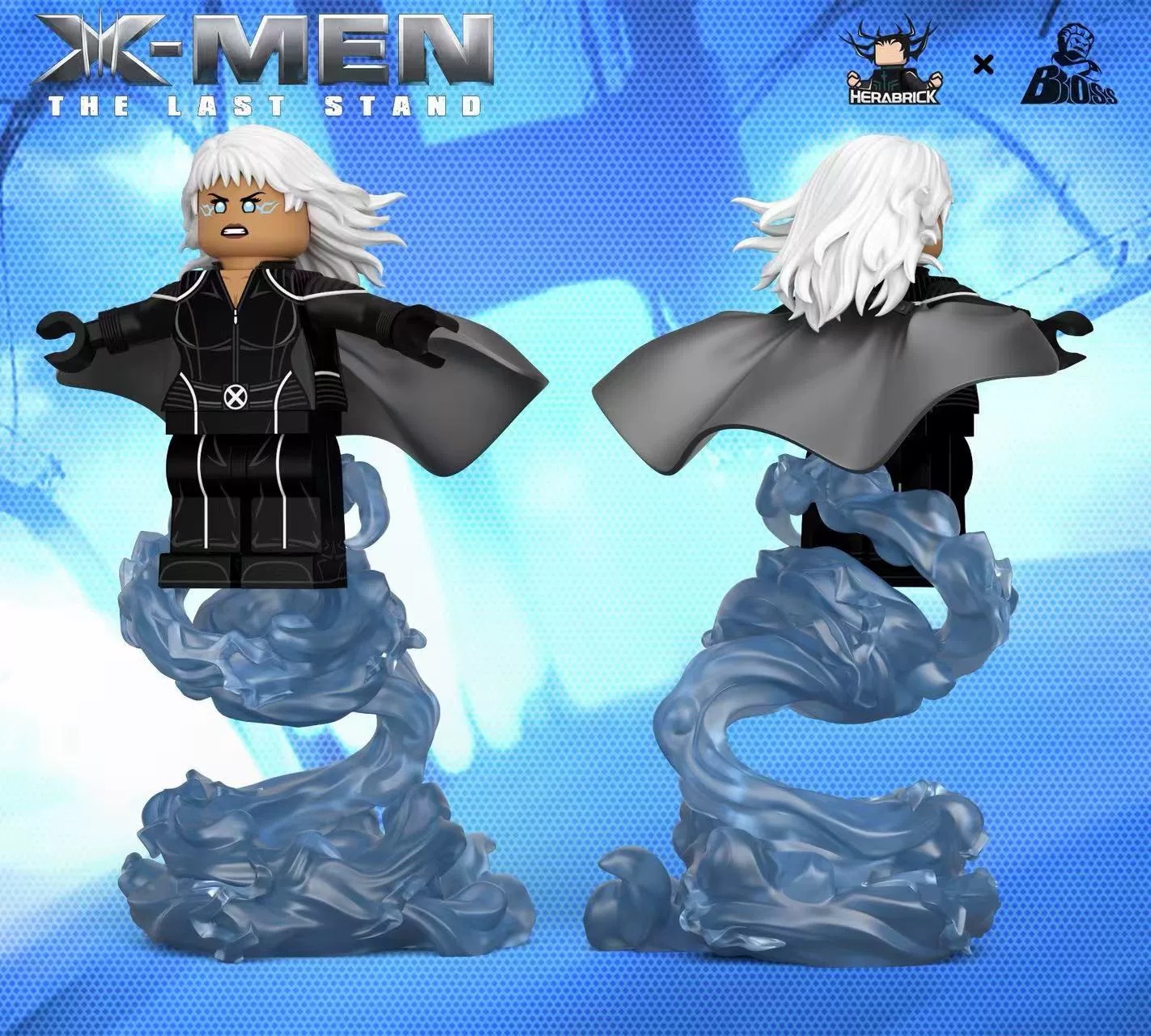 【Herabrick x Bosstoys】Storm (X-Men: The Last Stand) + Storm Base 暴風女（X 戰警 背水一戰）+ 暴風底座 스톰 (엑스맨: 최후의 전쟁) + 스톰 베이스【custom minifigures】