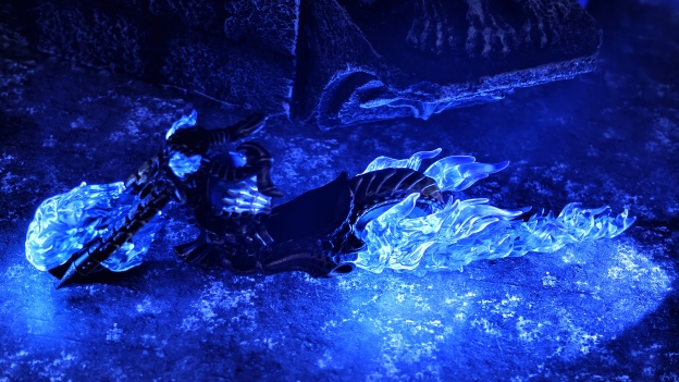 【THB-YYDSJ】Nicolas Cage Version Ghost Rider - Hellfire Harley Motorcycle（Variant）