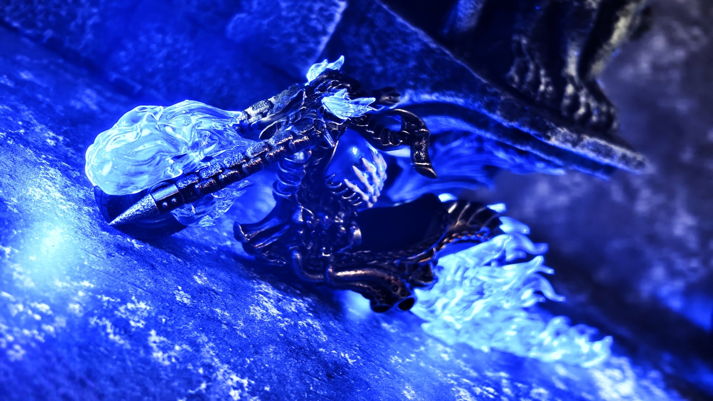 【THB-YYDSJ】Nicolas Cage Version Ghost Rider - Hellfire Harley Motorcycle（Variant）