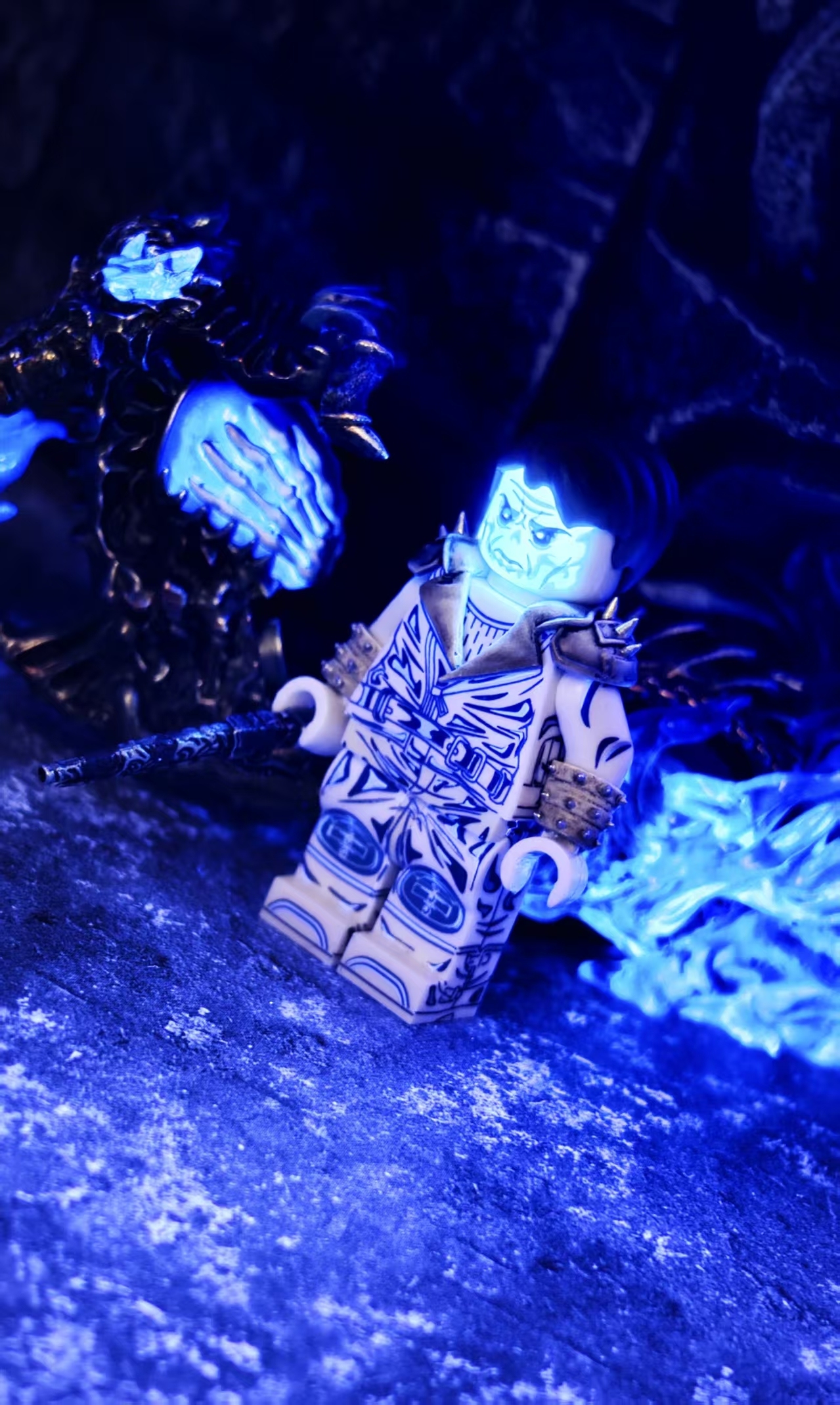 【THB-YYDSJ】Nicolas Cage Version Ghost Rider - Hellfire Harley Motorcycle（Variant）