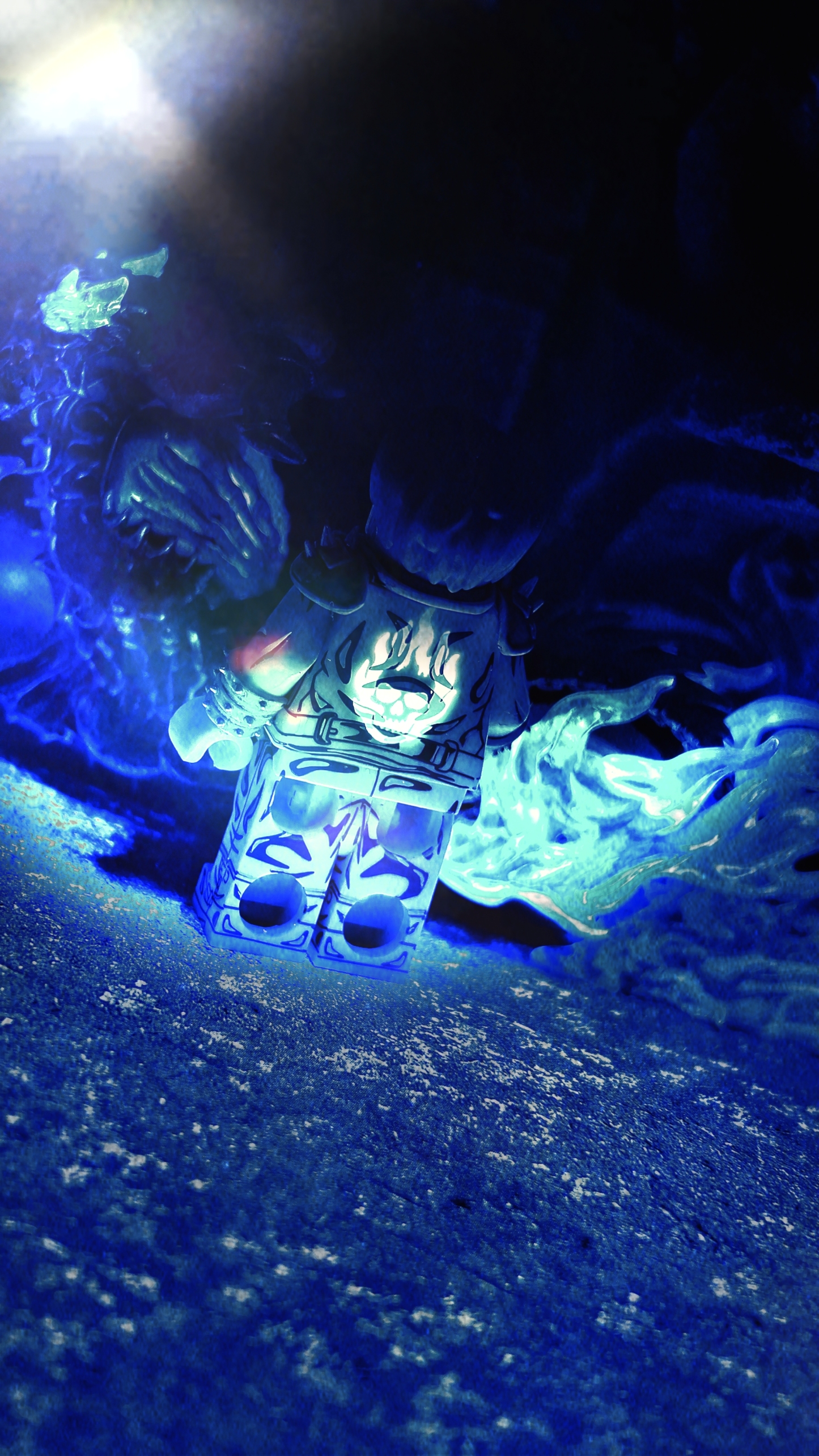 【THB-YYDSJ】Nicolas Cage Version Ghost Rider - Hellfire Harley Motorcycle（Variant）