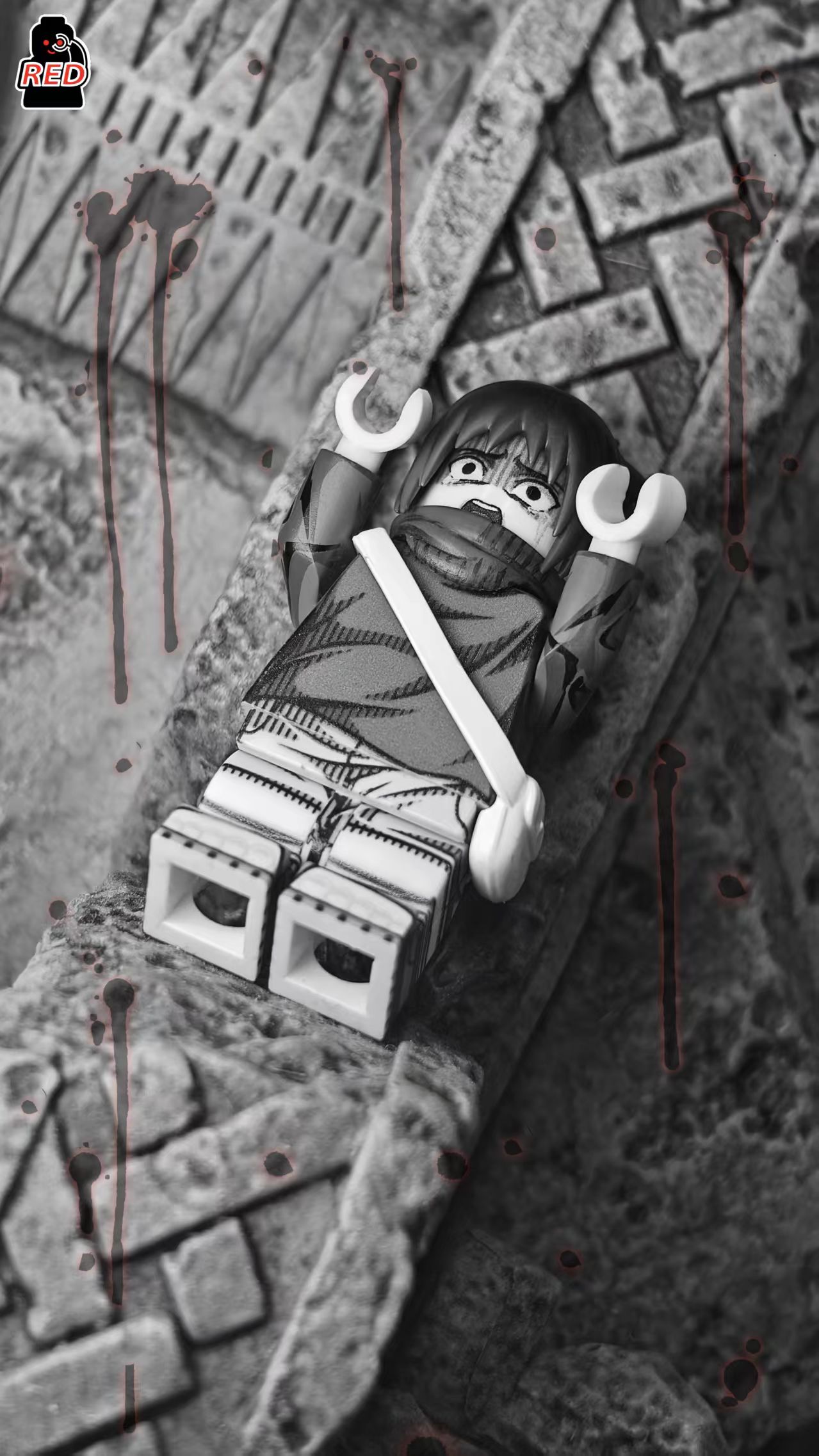 【Preorder】【Red】Young Sasuke [Night of the Uchiha Massacre] 幼崽佐助【滅族之夜】 어린 사스케 [우치하 학살의 밤]【naruto custom minifigures】