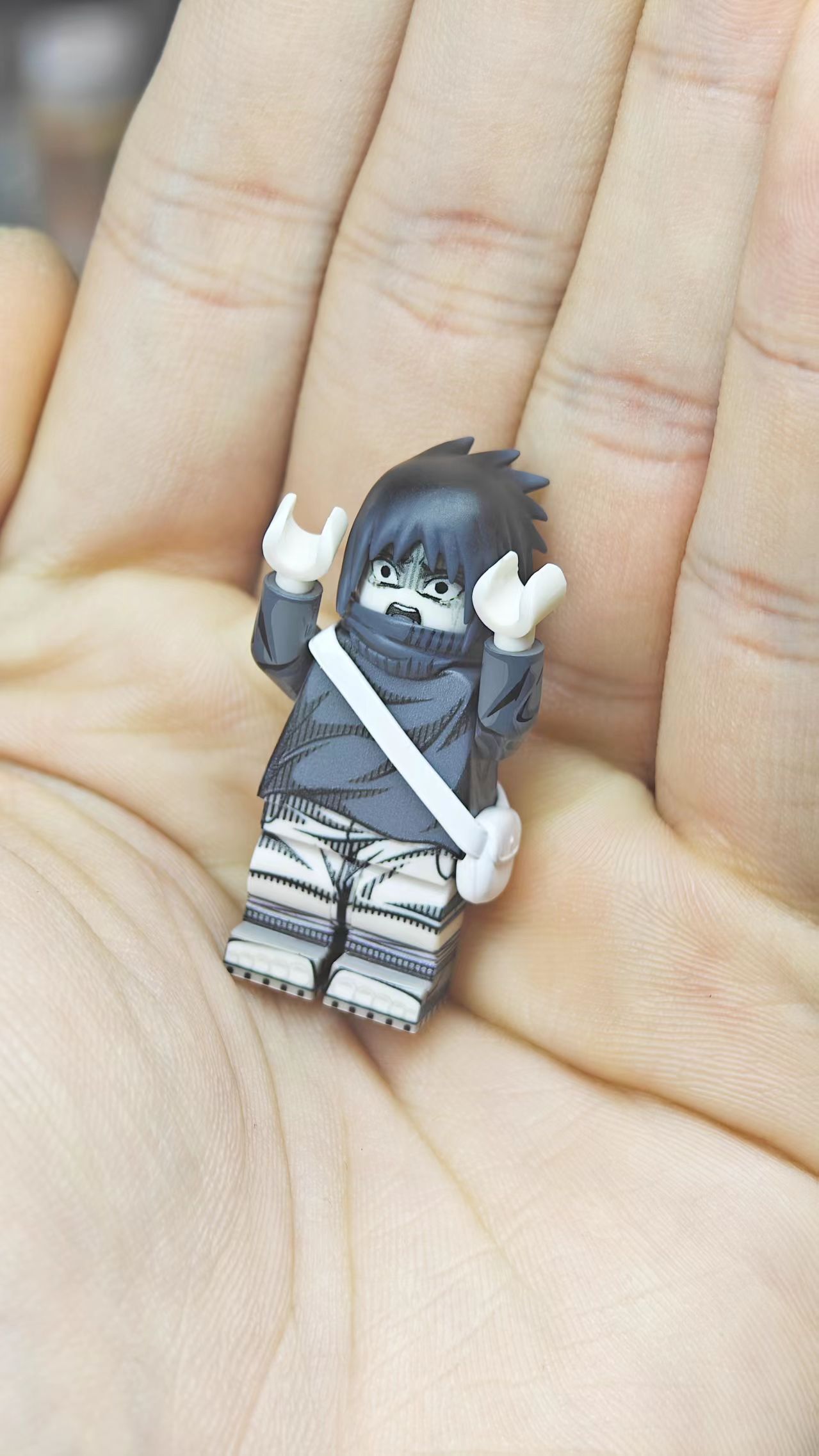 【Preorder】【Red】Young Sasuke [Night of the Uchiha Massacre] 幼崽佐助【滅族之夜】 어린 사스케 [우치하 학살의 밤]【naruto custom minifigures】