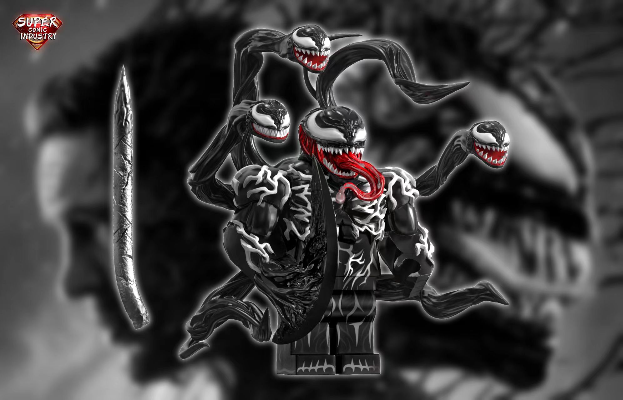 【Preorder】【Red】Venom Complete Movie Collection 電影版毒液大全套 베놈 영화 시리즈 완전판