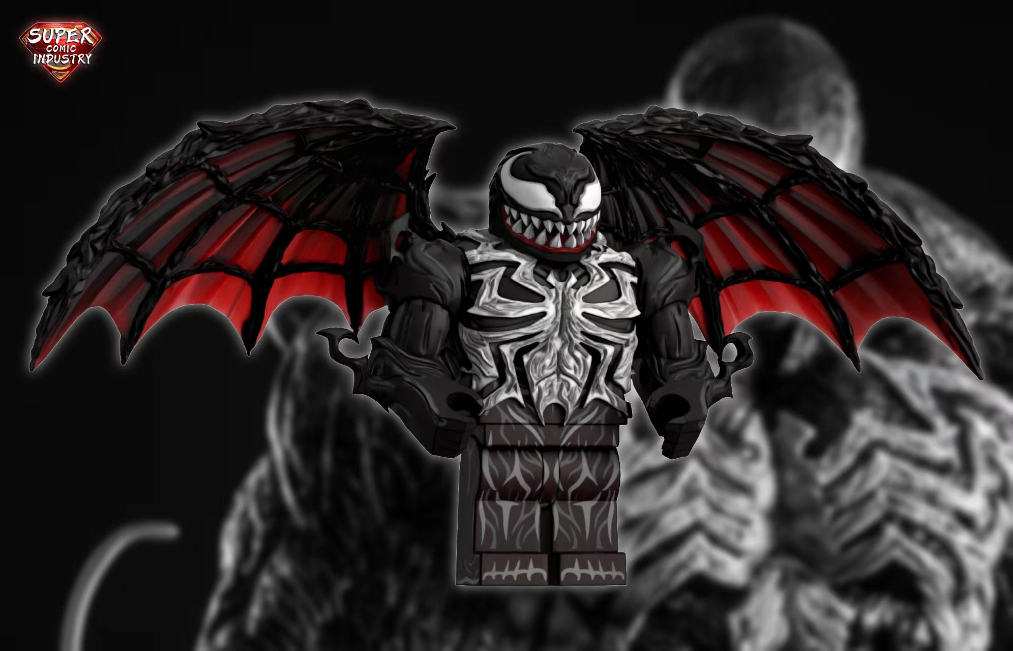 【Preorder】【Red】Carnage (from Venom 2) 飛天毒液 플라잉 베놈