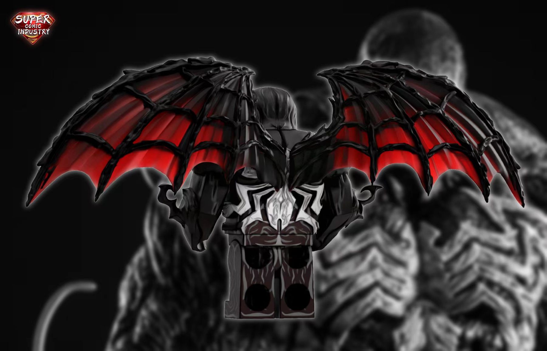 【Preorder】【Red】Carnage (from Venom 2) 飛天毒液 플라잉 베놈