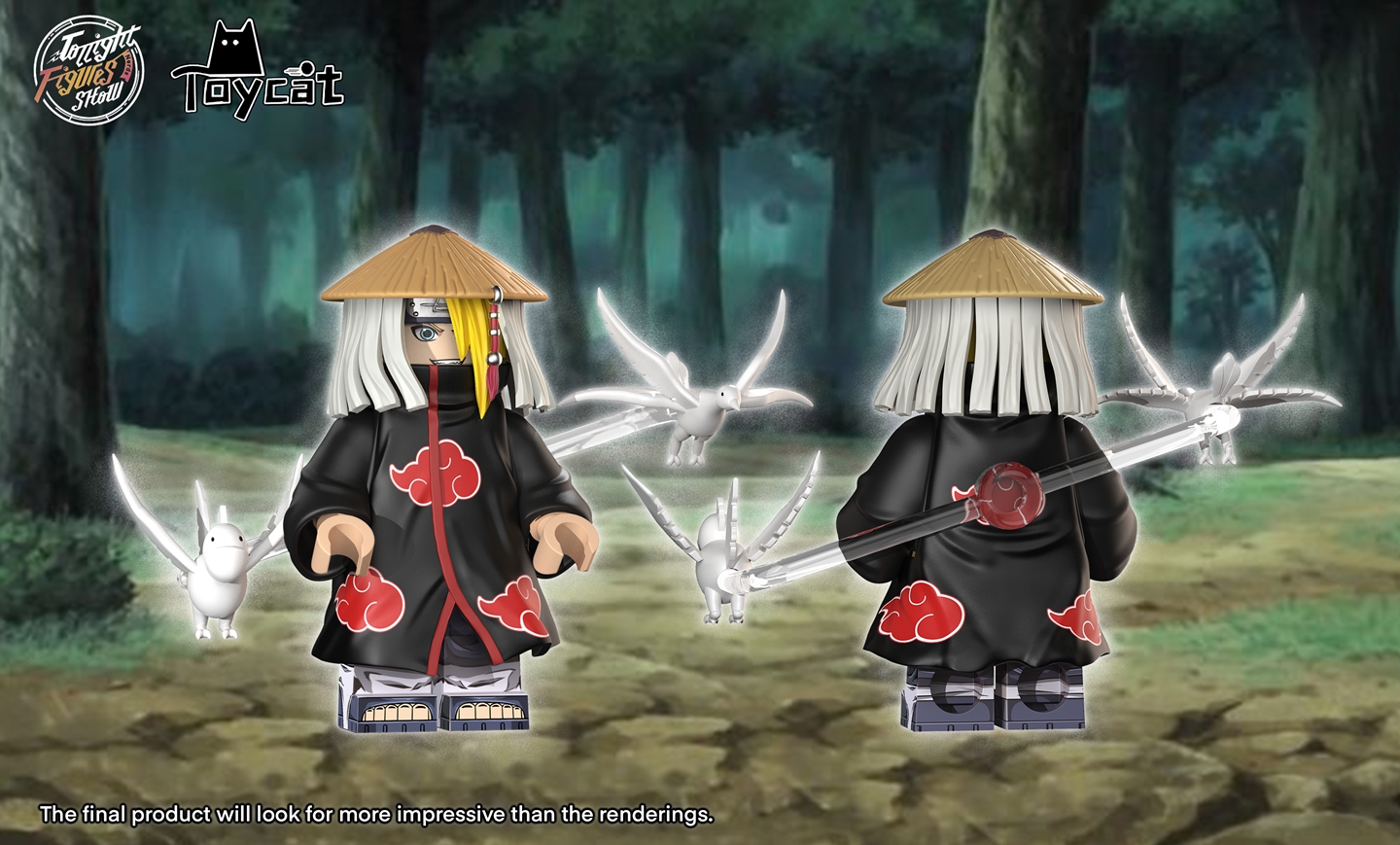 【Preorder】【TOYCAT】【MINIFIGS】Akatsuki Series Character 3 Explosive Patrick 爆炸派大星 폭발 짱구【naruto custom minifigures】