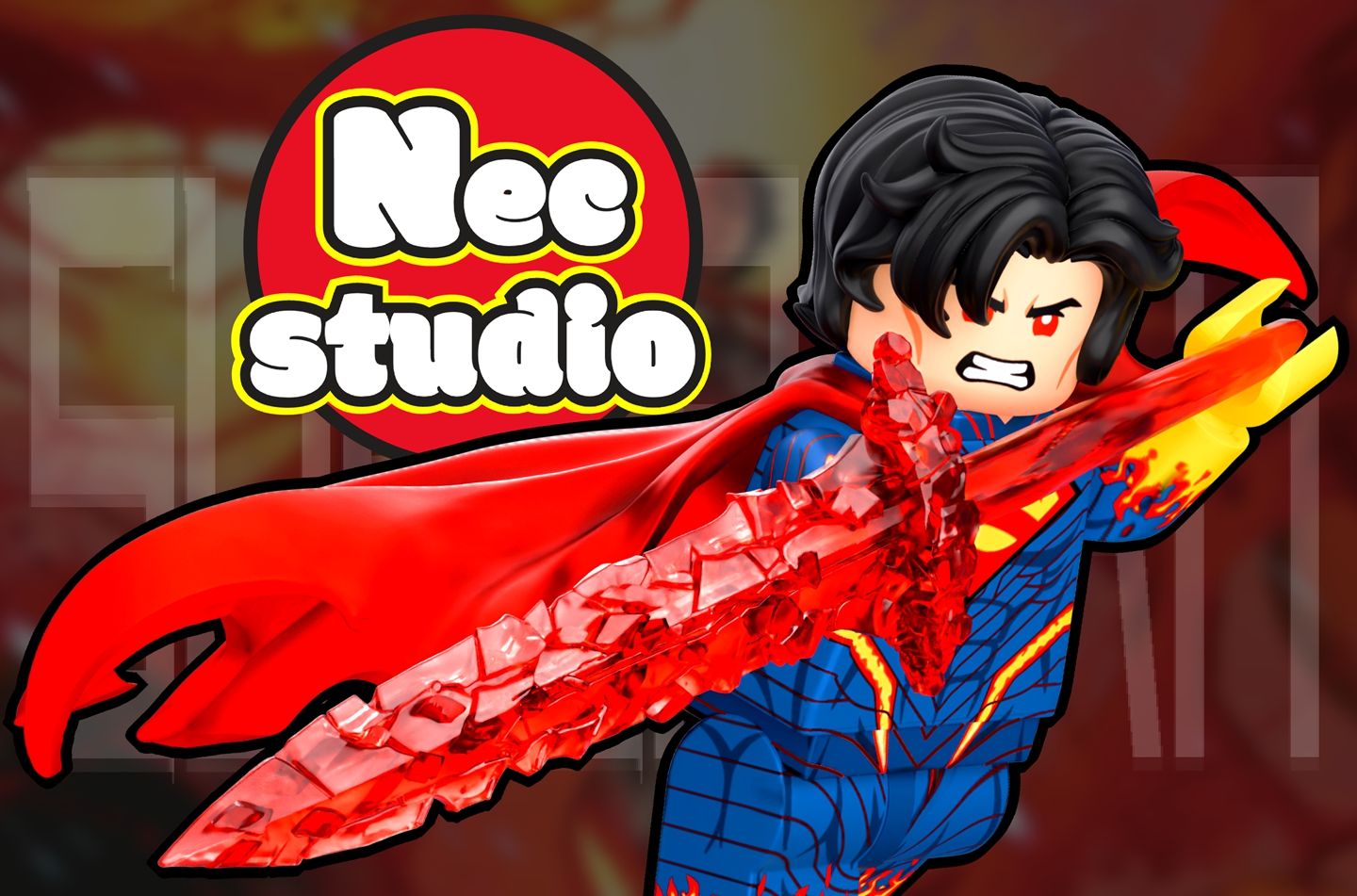 【Preorder】【Nce studio】Absolute Superman 絕對超人 앱솔루트 슈퍼맨 【DC custom minifigures】