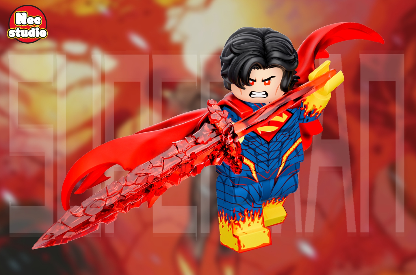【Preorder】【Nce studio】Absolute Superman 絕對超人 앱솔루트 슈퍼맨 【DC custom minifigures】