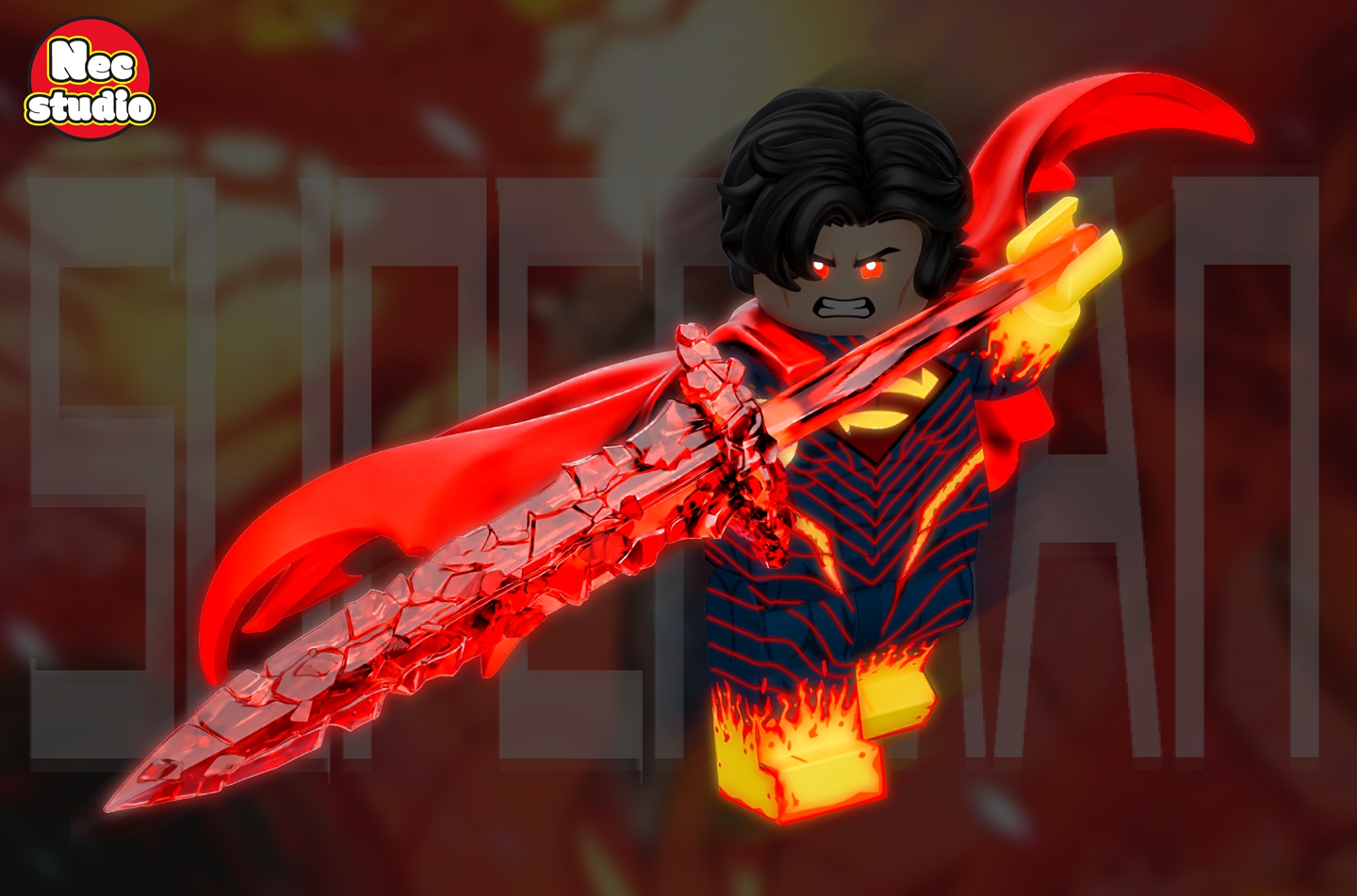【Preorder】【Nce studio】Absolute Superman 絕對超人 앱솔루트 슈퍼맨 【DC custom minifigures】