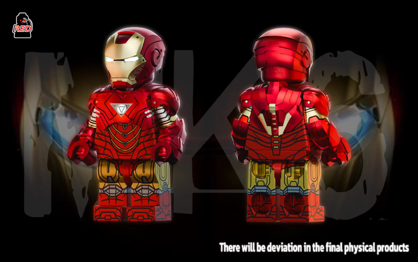 【Preorder】【Red】Iron Man Mark 6 鋼鐵俠 MK6 아이언맨 마크6【custom minifigures】