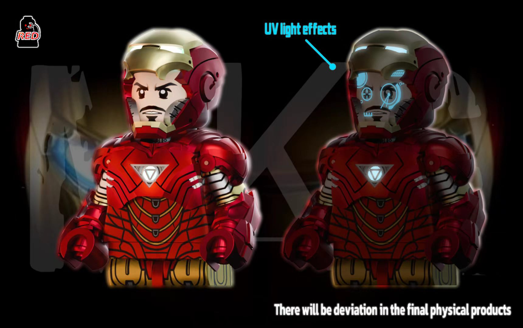【Preorder】【Red】Iron Man Mark 6 鋼鐵俠 MK6 아이언맨 마크6【custom minifigures】