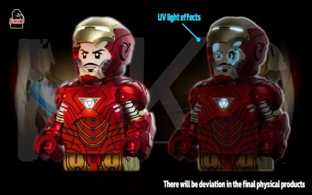 【Preorder】【Red】Iron Man Mark 6 鋼鐵俠 MK6 아이언맨 마크6【custom minifigures】