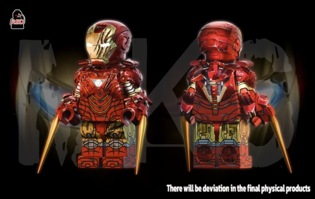 【Preorder】【Red】Iron Man Mark 6 鋼鐵俠 MK6 아이언맨 마크6【custom minifigures】