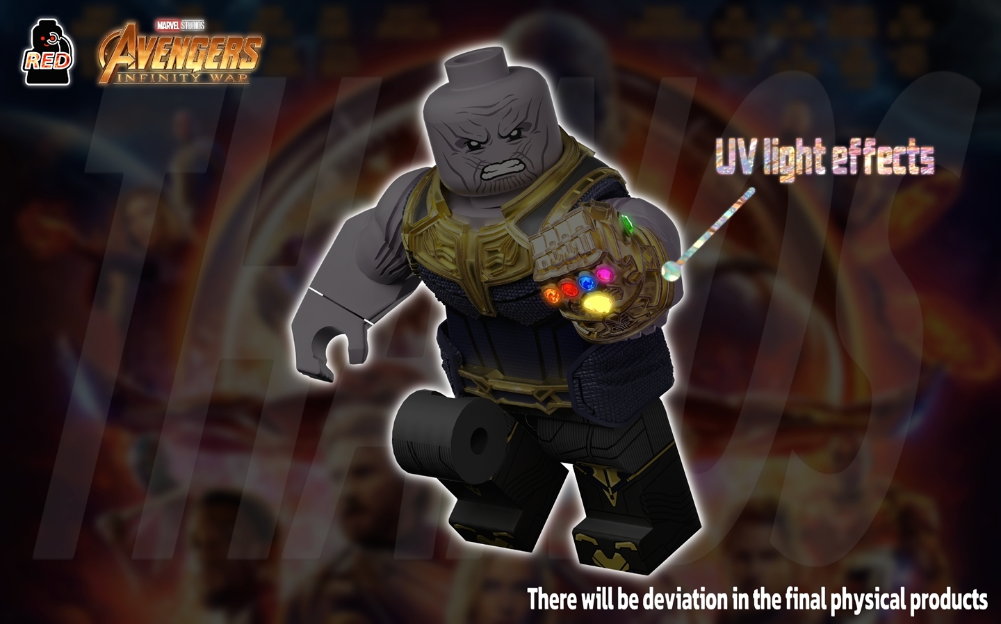 【Preorder】【Red】Thanos (Avengers: Infinity War) 滅霸 타노스