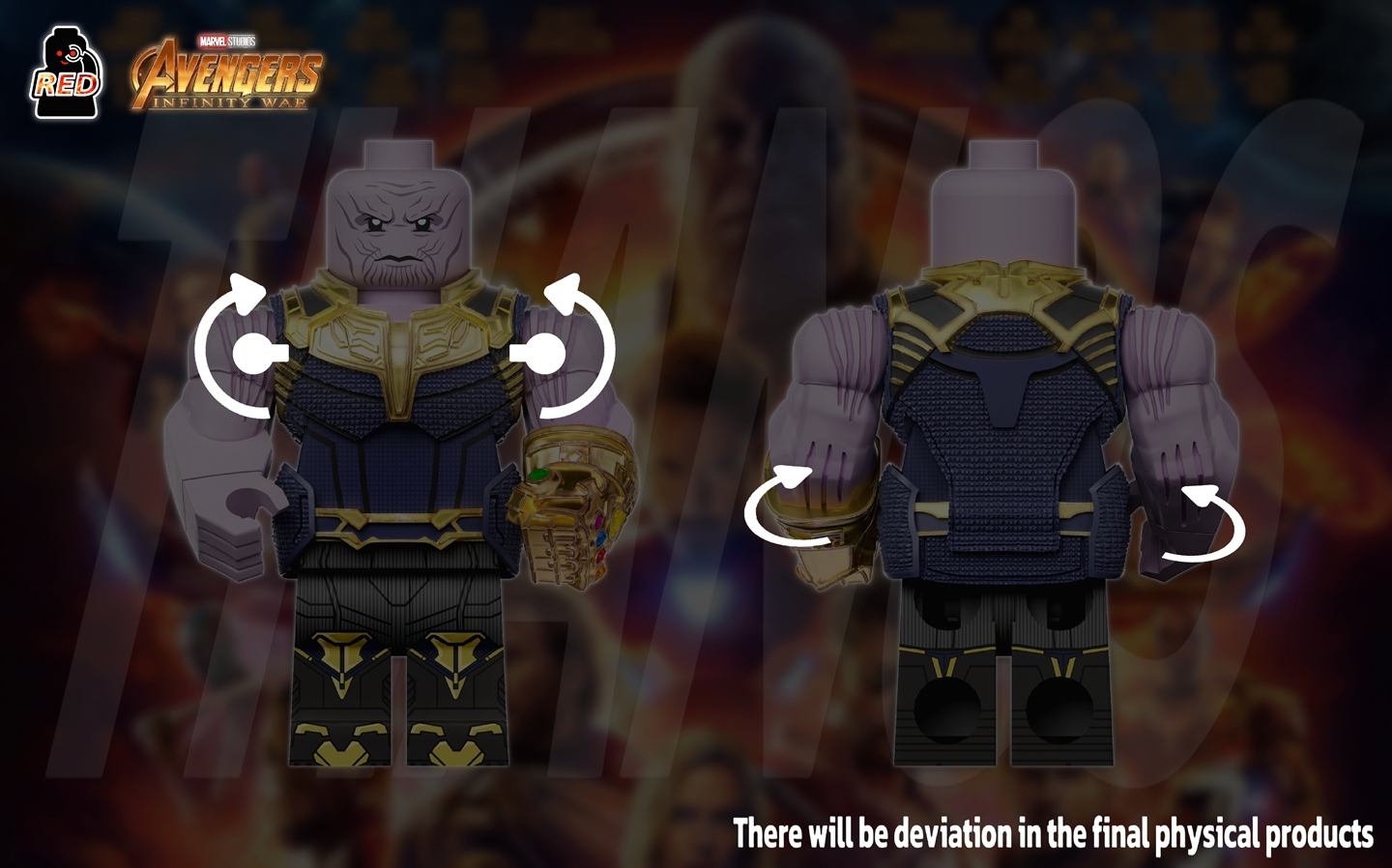 【Preorder】【Red】Thanos (Avengers: Infinity War) 滅霸 타노스