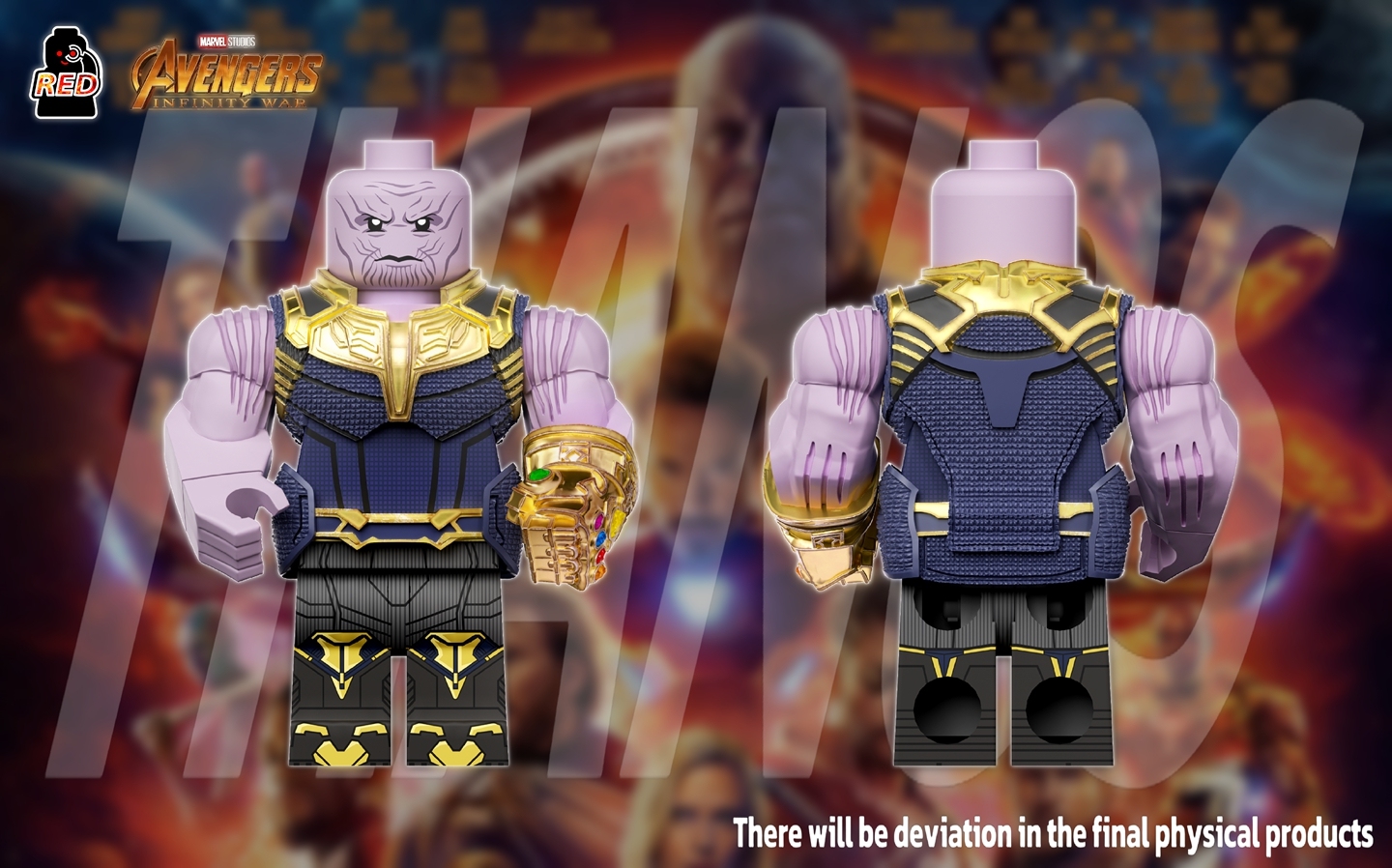 【Preorder】【Red】Thanos (Avengers: Infinity War) 滅霸 타노스