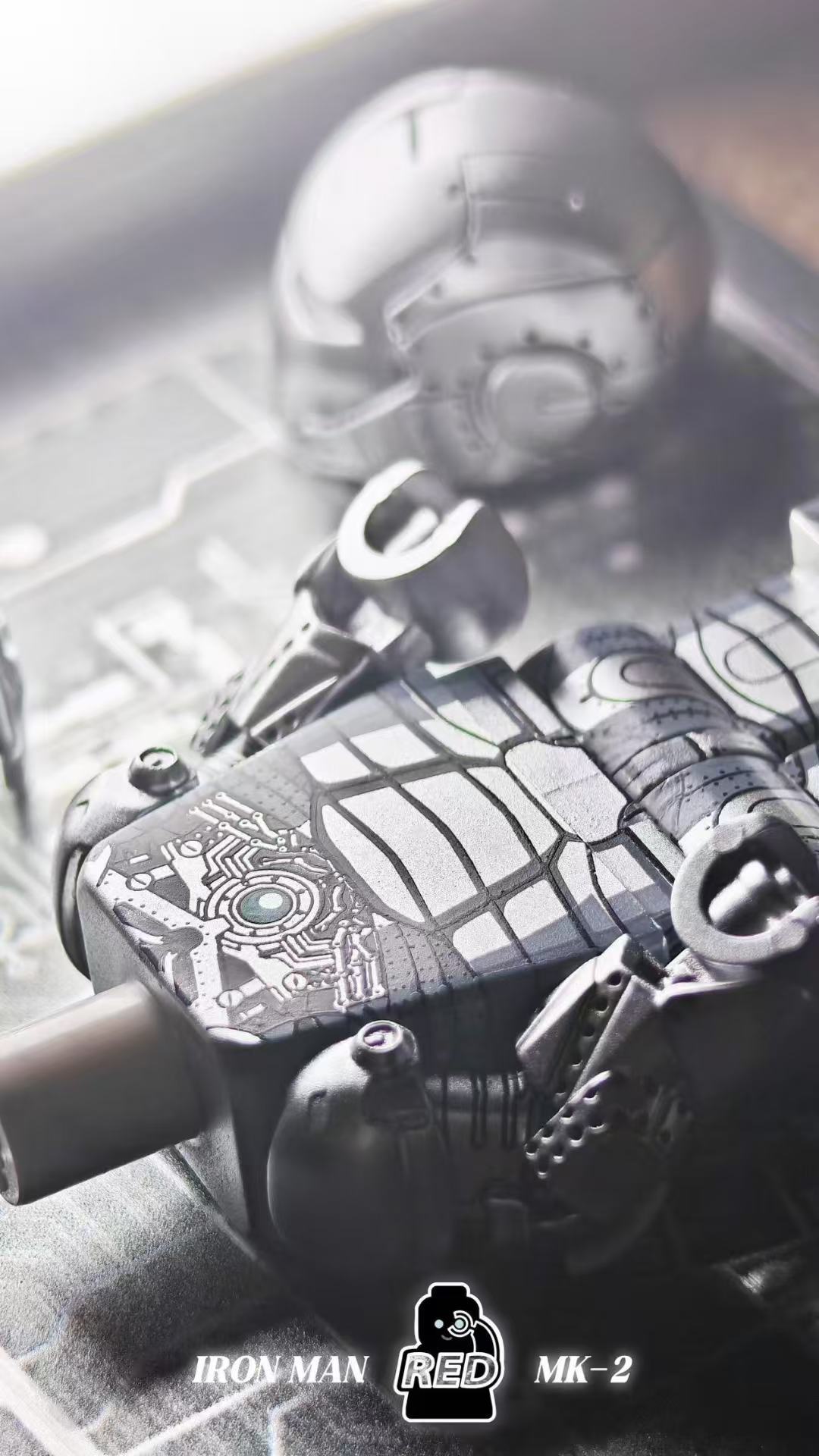 【Preorder】【Red】Iron Man MK2 鋼鐵俠 MK2 號 아이언맨 마크Ⅱ