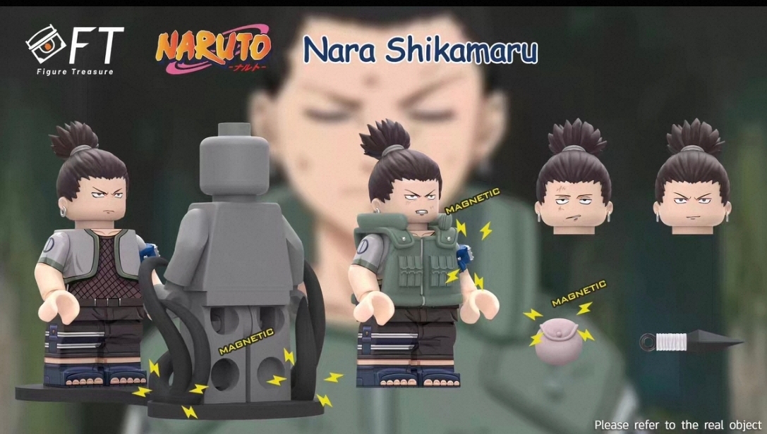 【Figure Treasure】Young Shikamaru 少年鹿丸 소년 시카마루 【naruto custom minifigures】