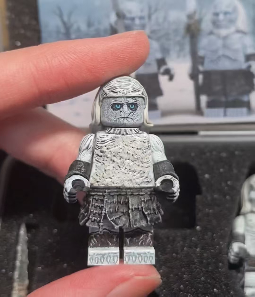 【D Made】White Walker・Full Set (Game of Thrones) 異鬼・大套裝（權力的遊戲） 화이트 워커・풀 세트 (왕좌의 게임)【custom minifigures】