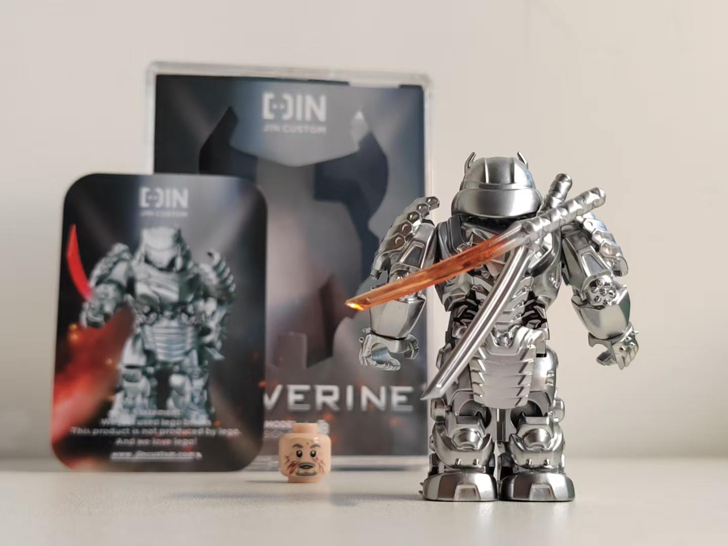 【JIN】Silver Samurai 銀武士 실버 사무라이【Custom Marvel Minifigures】