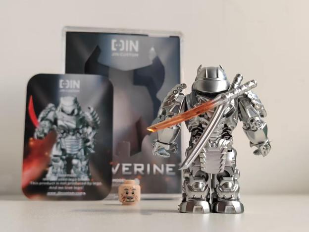 【JIN】Silver Samurai 銀武士 실버 사무라이【Custom Marvel Minifigures】