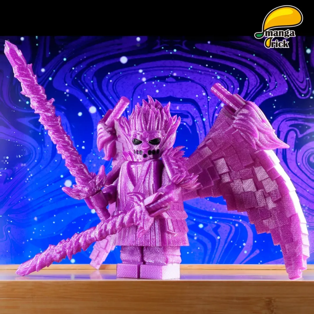 【Leyile-Mango】[Full Molded Giant Figures · Susanoo Collection] Mangabrick (Mangguo Leyi Le) Third-Party【naruto custom minifigures】-Tom_minifigs