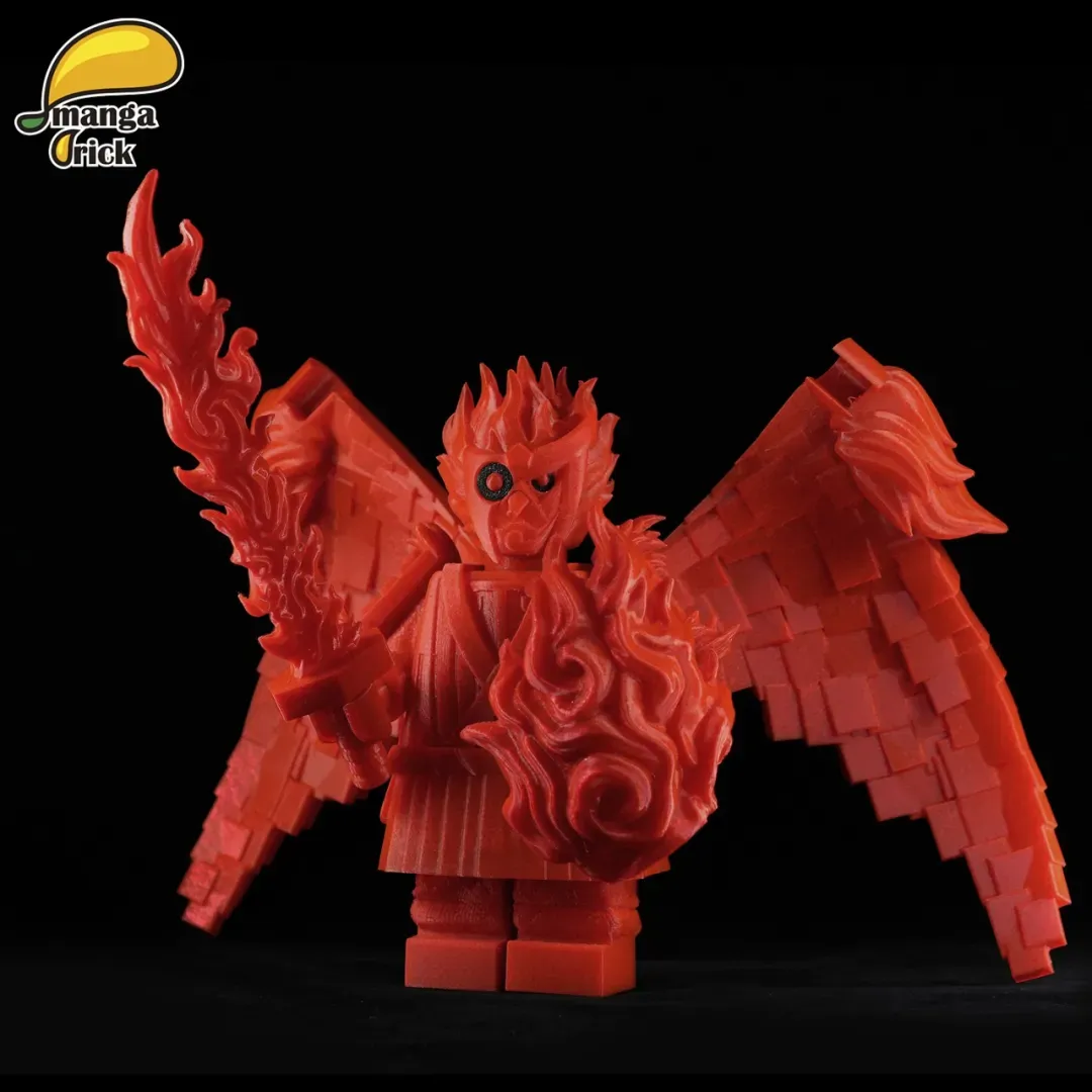 【Leyile-Mango】[Full Molded Giant Figures · Susanoo Collection] Mangabrick (Mangguo Leyi Le) Third-Party【naruto custom minifigures】-Tom_minifigs
