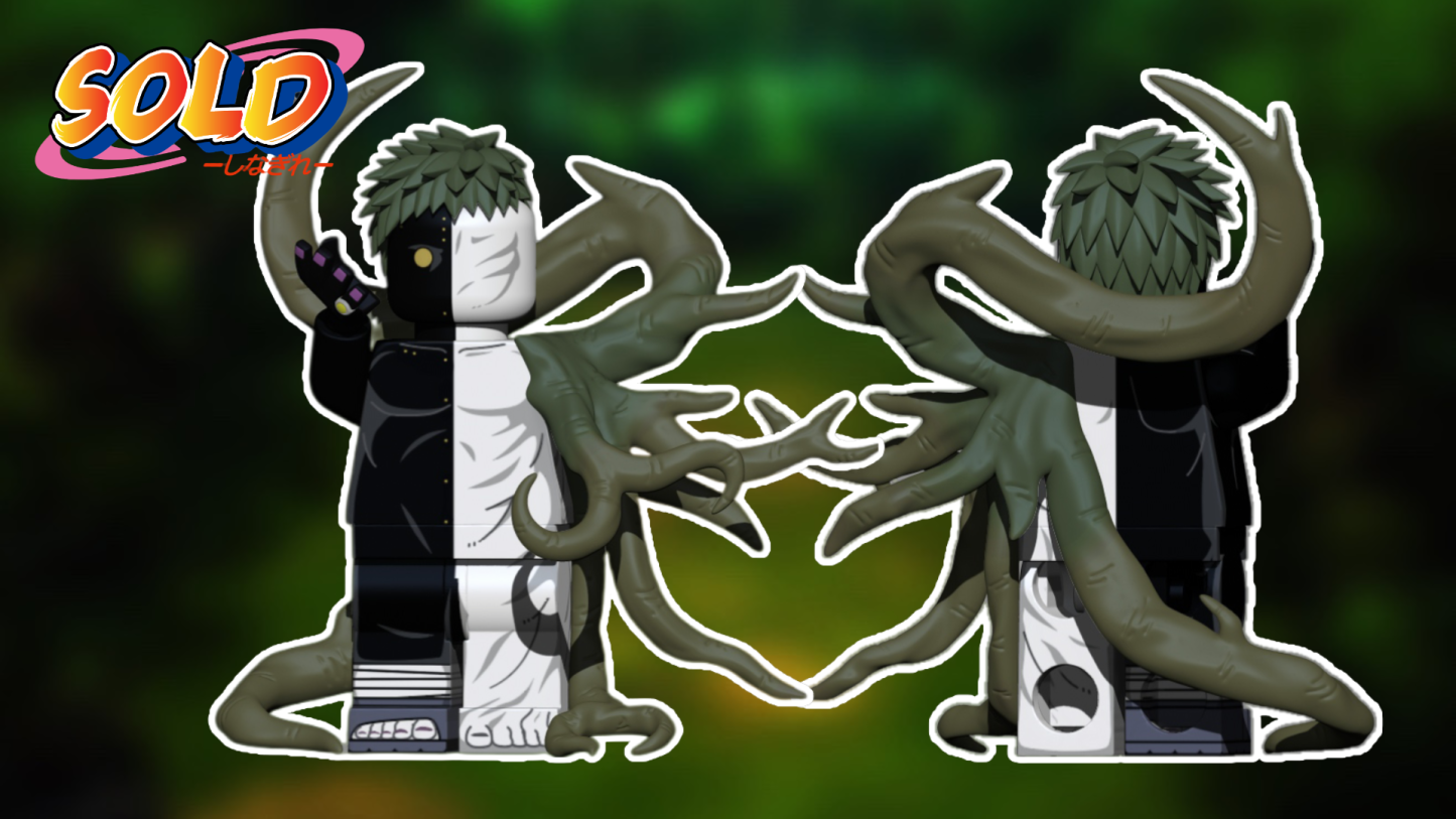 【Preorder】【Sold】Zetsu: Akatsuki Series 3 絕 제츠【naruto custom minifigures】-Tom_minifigs