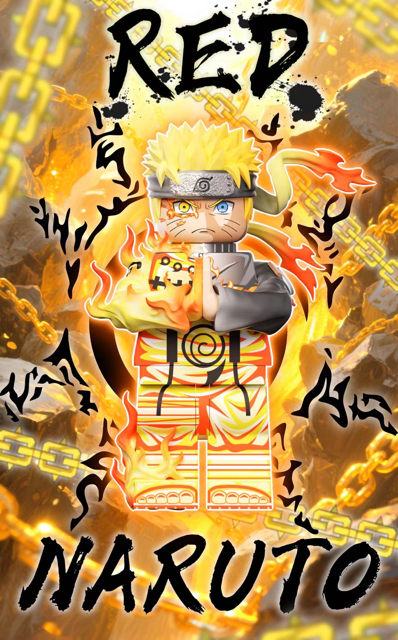 【Preorder】【Red】Uzumaki Naruto [Nine-Tails Chakra Manifestation]