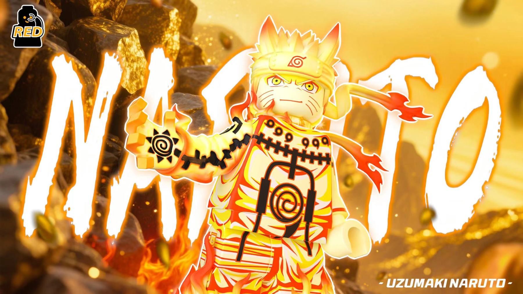 【Preorder】【Red】Uzumaki Naruto [Nine-Tails Chakra]