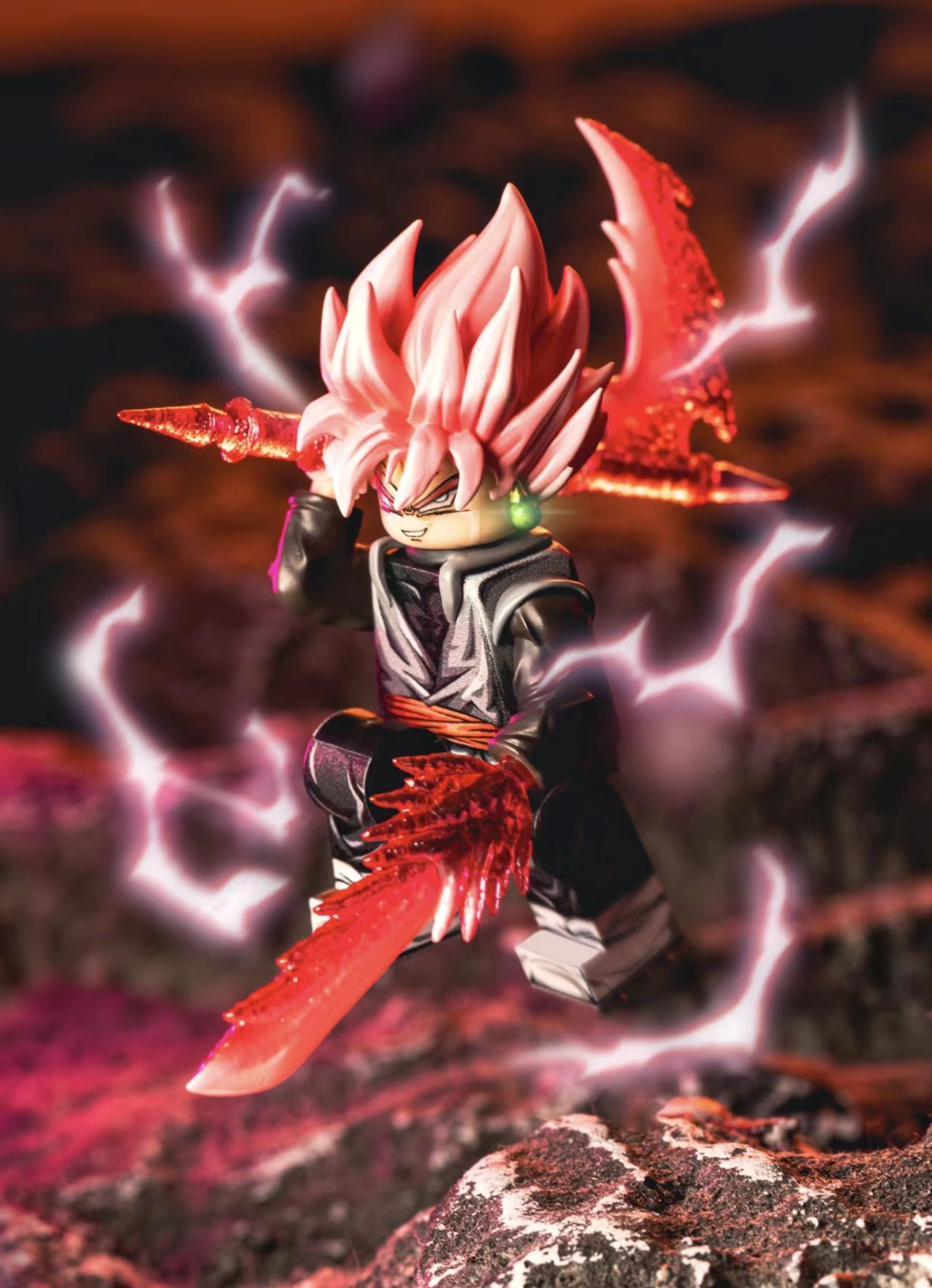 Preorder】【Red】Black Goku [Zamasu] 扎马斯 자마스-Tom_minifigs