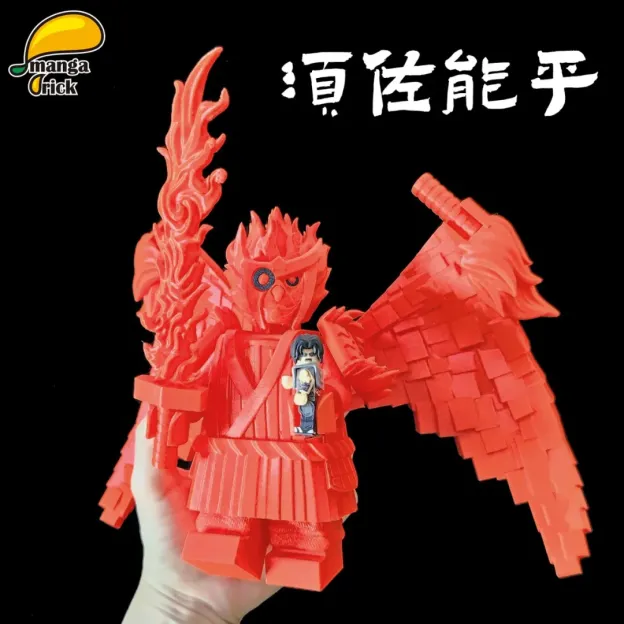 【Leyile-Mango】[Full Molded Giant Figures · Susanoo Collection] Mangabrick (Mangguo Leyi Le) Third-Party【naruto custom minifigures】-Tom_minifigs