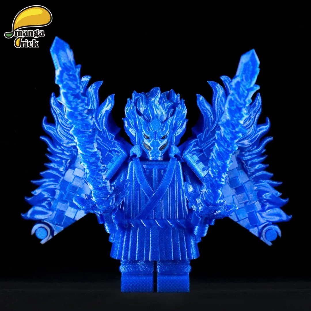 【Leyile-Mango】[Full Molded Giant Figures · Susanoo Collection] Mangabrick (Mangguo Leyi Le) Third-Party【naruto custom minifigures】-Tom_minifigs