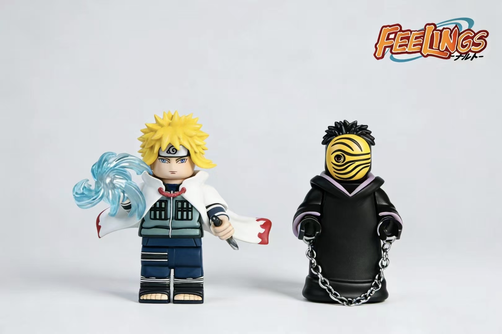 【FEELINGS】Minato Namikaze (Fourth Hokage) vs Obito 四代火影水門 vs 帶土 4대 화영 미나토 vs 오비토【Naruto Custom Minifigures】